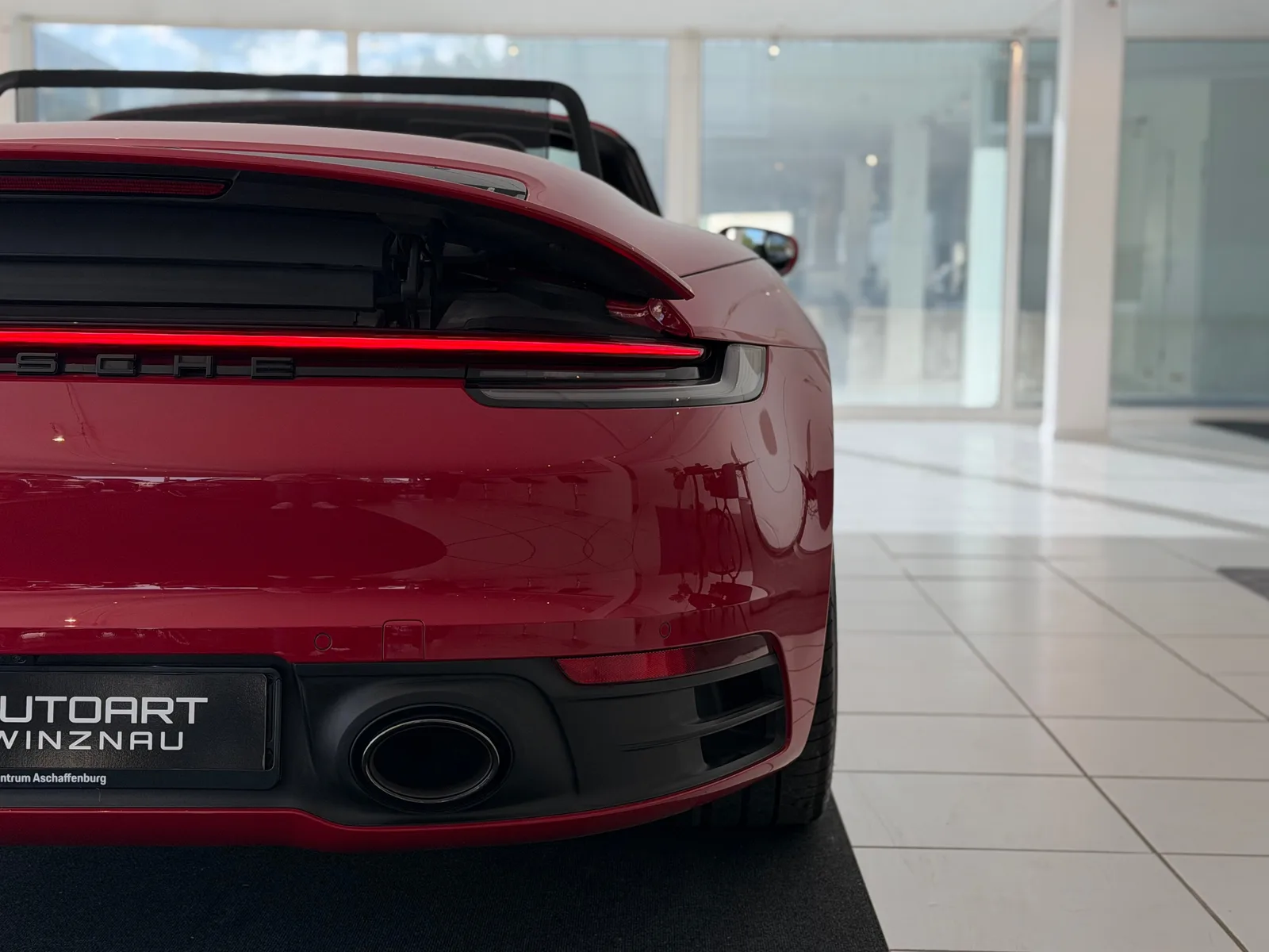 PORSCHE 911 Carrera Cabriolet PDK Sportabgasanlage